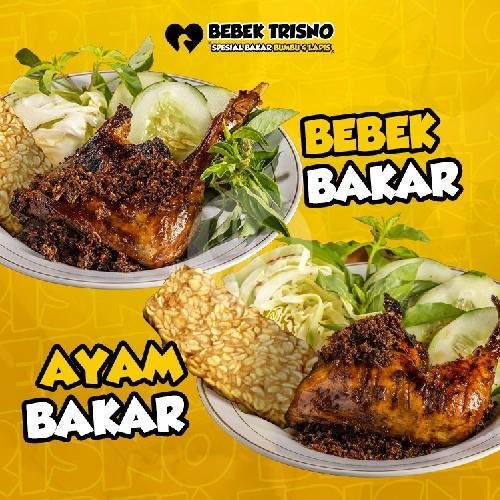 Bebek Bakar Spesial Bumbu 4 Lapis + Bumbu Ireng Madura menu Bebek Trisno, Panjaitan