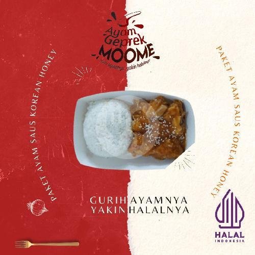 Paket Ayam Geprek Sambal Mattah menu Ayam Geprek Moome, Wonokromo