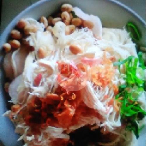 Bubur Ayam Komplit + Sate 2 menu Bubur Ayam Mas Abe, Tamantirto