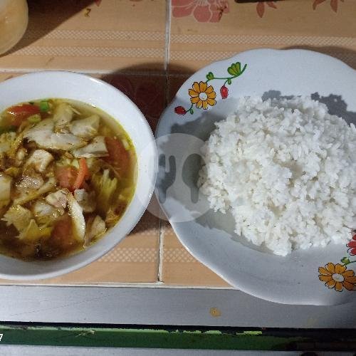 Soto Ayam menu Sate Madura Bang Rohim, Koja