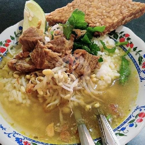 Soto Daging Tanpa Nasi menu Rawon Basmalah, Klojen