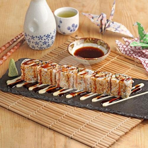 Crunchy Salmon Roll menu Kimukatsu, Trans Studio Mall Bandung