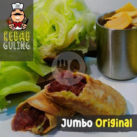 KEBAB GULING JUMBO SAUS KEJU menu Kebab Guling, Jatibening