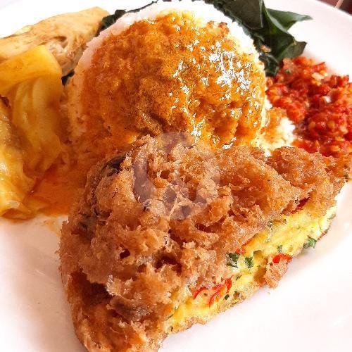 Nasi Telor Balado + Terong Tri menu RM Pojok Raso, Paledang