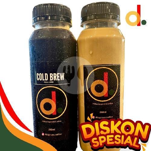 Paket Hemat Ber-3 Kopi Susu Kemasan 250ml menu Diagram Coffee, Telekomunikasi