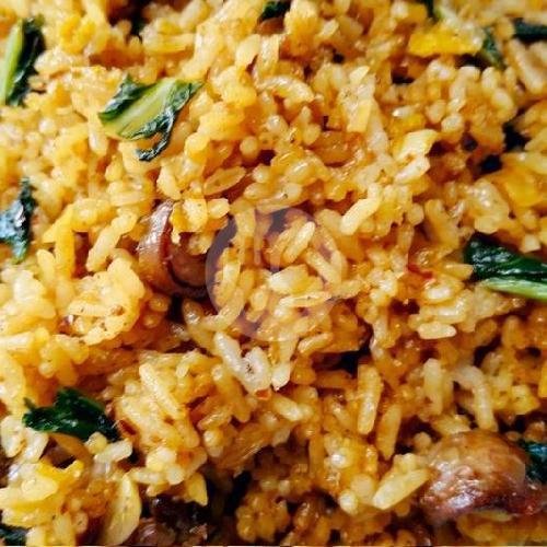 Nasi Goreng Kulit Ayam menu Kedai Seafood SJS, Mlati
