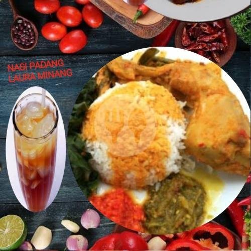 Nasi Peyek  Udang Goreng menu NASI PADANG LAURA MINANG RRI, Piranha Tunjung Sekar