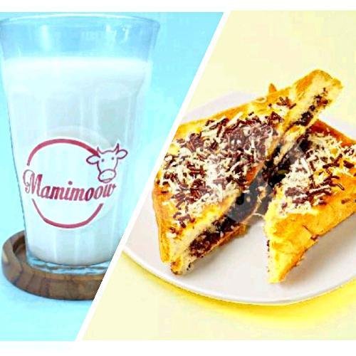 Pisang Crispi Keju Box Kecil+ Susu Murni Manis menu Mami Mow Pisang Palm Keju, Susu Segar & Roti Bakar, Kaliurang
