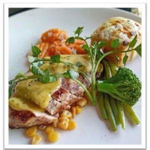 Beef Pepper Grilled Steak menu AB Kitchen, Oro-Oro Dowo