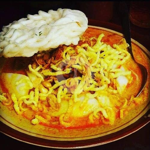 Lontong Polos menu Lontong Kari Pasko Boga Rasa, Pasir Koja 14a