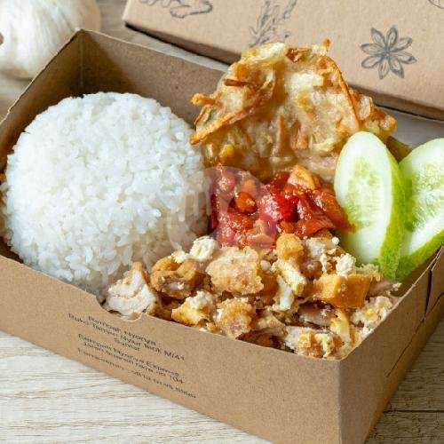 Ayam Geprek Komplit menu Rempah Nyonya, Sunter