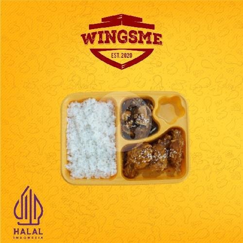 Paket Ayam Dada + Saus Spicy menu Wingsme, Simpang Gajaya