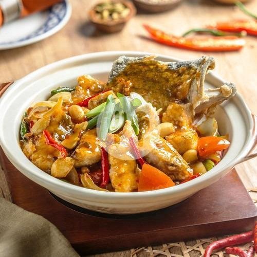 Nusa Dua Grilled Pomfret 700 gram menu Seribu Rasa, Lotte Shopping Avenue