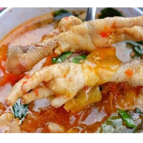 Seblak Ceker menu Seblak Mbak Rita, Jebres