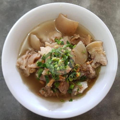 Baso menu Mie H Dayong, Andir