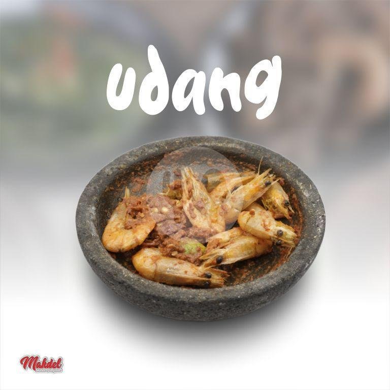 Udang menu Penyetan Makdel, Pasar Kliwon