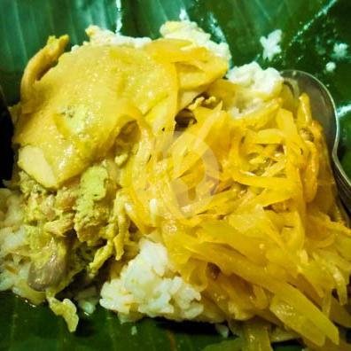 Nasi Suwir + Paha Ceker menu NASI LIWET MBAK SINI
