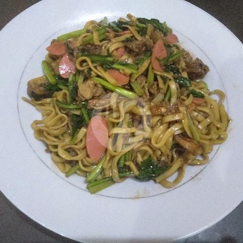 Mie Goreng Mawut menu Nasi Goreng Hitam Mas Bambang, Sukoharjo