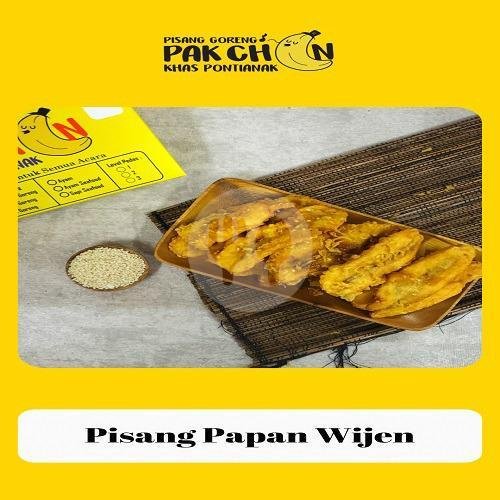Pisang Goreng Papan Wijen Medium Box menu Pisang Goreng Pak Chin Khas Pontianak, Jelambar Baru Raya