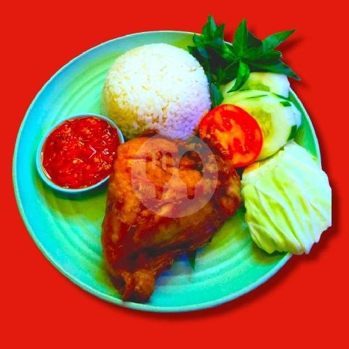 Nasi + Ayam Bakar menu Griya Dahar Ayam KPK, Jumantono