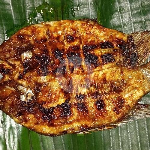 Gurami Goreng + Lalapan menu Rumah Makan Raos, Bagawan Tabari