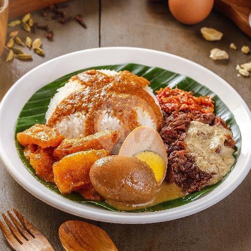 Paket 2 - Telur Dadar menu Gudeg Niki Mirah, Ruko Green Village