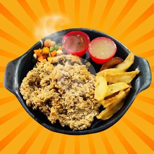 CHICKEN KARAAGE menu Warung Steak Lada Hitam, Cibeunying Kaler, Sukaluyu