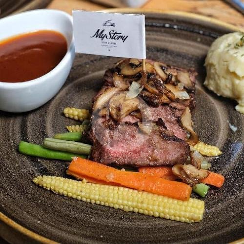 Australian Wagyu Sirloin 170gr menu My Story Steak & Eatery