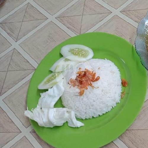 Bebek Goreng menu Nasi Bebek Ibu Juriyah, Bekasi Barat