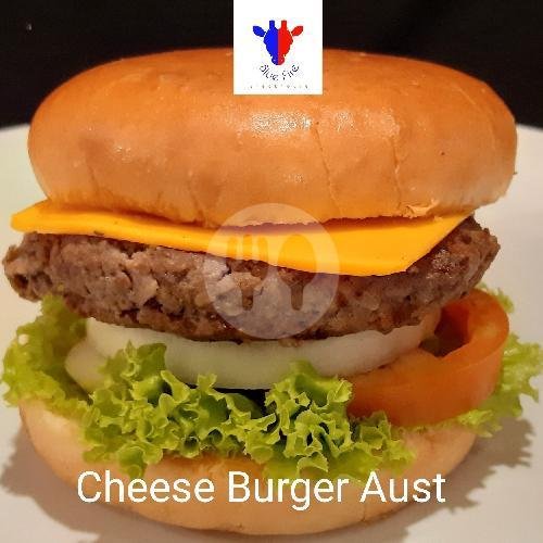 Cheese Burger menu Blue Fire Steak, Caman