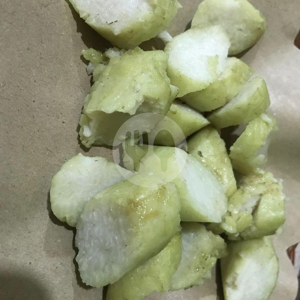 Sate Ayam Asin Pedas + Nasi menu Sate Asin Pedas Mas Acong, Pandawa