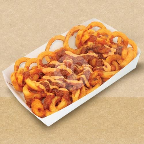 Chili Cheese Fries menu Five Monkeys Burger, Surabaya
