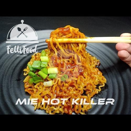 Mie Hot Killer menu Felli Food Padasuka, Kebon Manggu