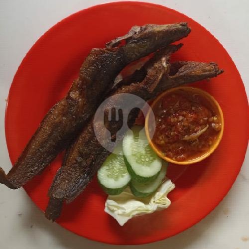 Lele Penyet Sambel Ijo/Merah menu Pecel Lele Barokah Sukabirus