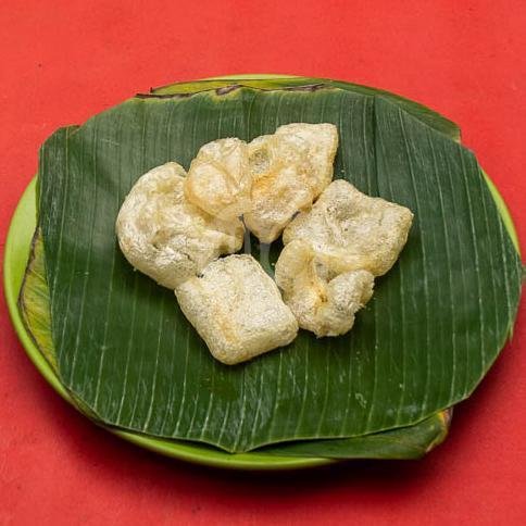 Tambahan Ketupat menu Sate Padang Ajo Ramon, Pasar Santa