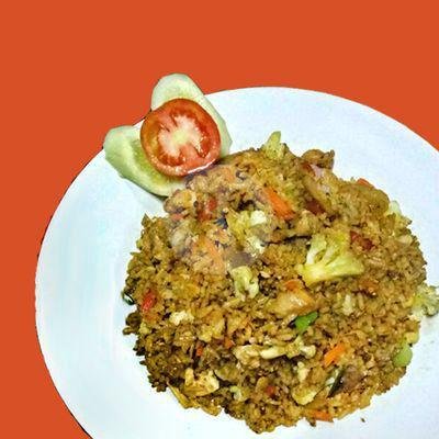 Nasi Goreng Vegetarian + Ayam menu Food Setiabudhi, Dr. Setiabudi