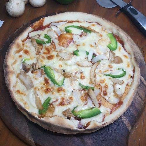 Cheese BURGER PIZZA (REG) Best Seller menu Pizza Js, Jelambar