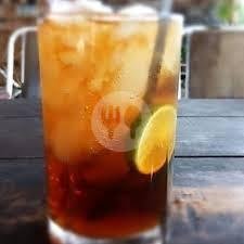 Es Teh Kampul menu Warung Makan Cita Sari, Baki