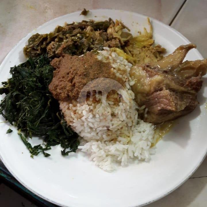 Nasi Paru menu Rumah Makan Padang Ridho Jaya, Timoho