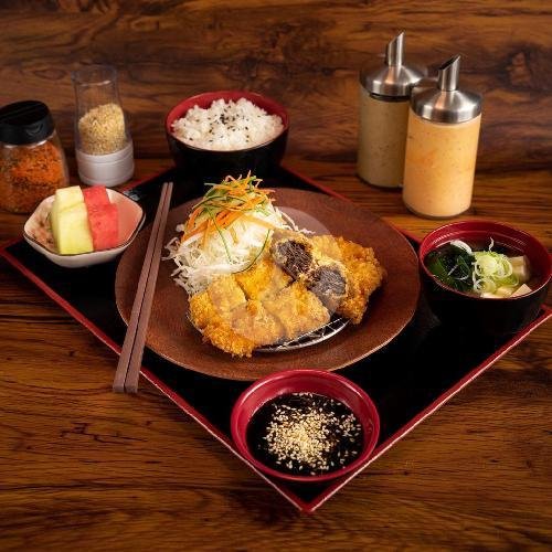 Original Beef Katsu Set menu Katsyu, Taman Jajan Bintaro Jaya