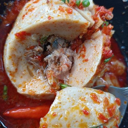 Sop Buah Durian menu Pentol Pedes ALESHA bumiayu, Jl Labu