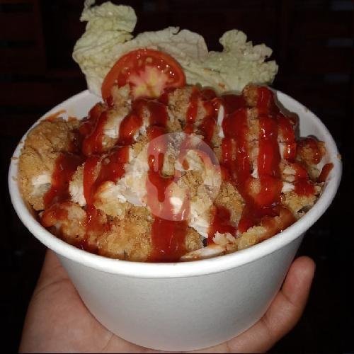 Rice Bowl Ayam Geprek Sambal Matah menu Mie Setan, Mangunreja