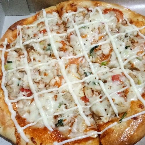 Beef Burger menu Pizza Kitchen, Pamulang