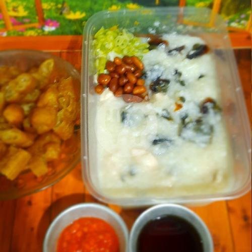 Bubur Wortel Ayam Cincang ( Kemasan Stropoom ) menu Bubur Ayam Paniis, Bangka