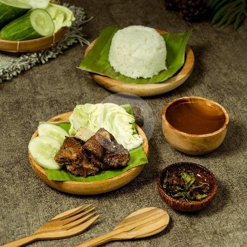 Paket Hemat Iga Sapi Bakar Madu + Nasi menu V & V Iga Bakar, Rungkut Mutiara