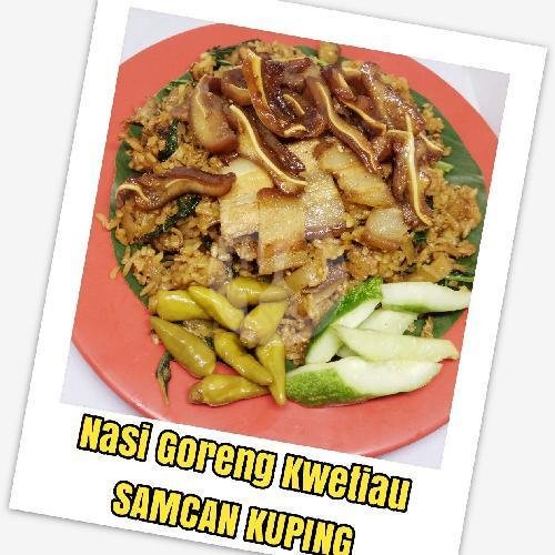 NASI GORENG SAMCAN KUPING menu Nasi Goreng Ala Cek Acong, Gereja Pandu