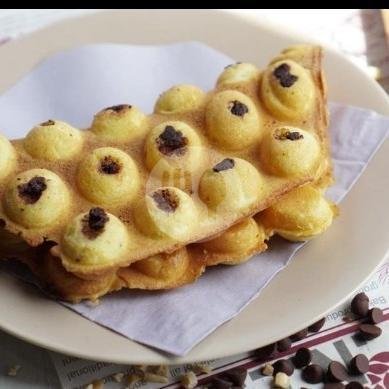 Egg Waffle menu Delizia Bakery & Cake, Batang