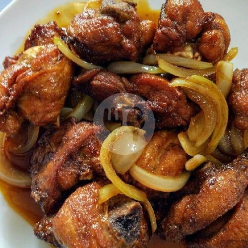 Nasi Ayam Saus Inggris menu New Sangrila, Dukuh Pakis