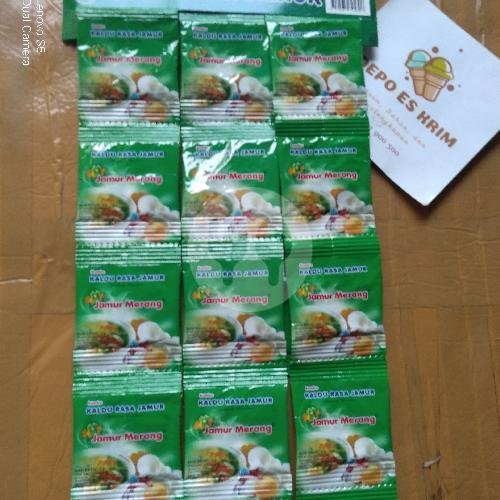 Kaldu Jamur rasa Ayam 30 sachet x 3 gr menu Ice Cream Miami, Semolowaru