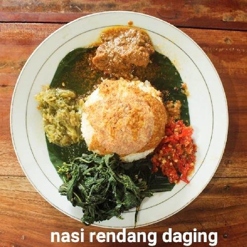 Nasi Samba Kampuang menu Rumah Makan Dan Sate Padang Uni Afdal, Kasihan